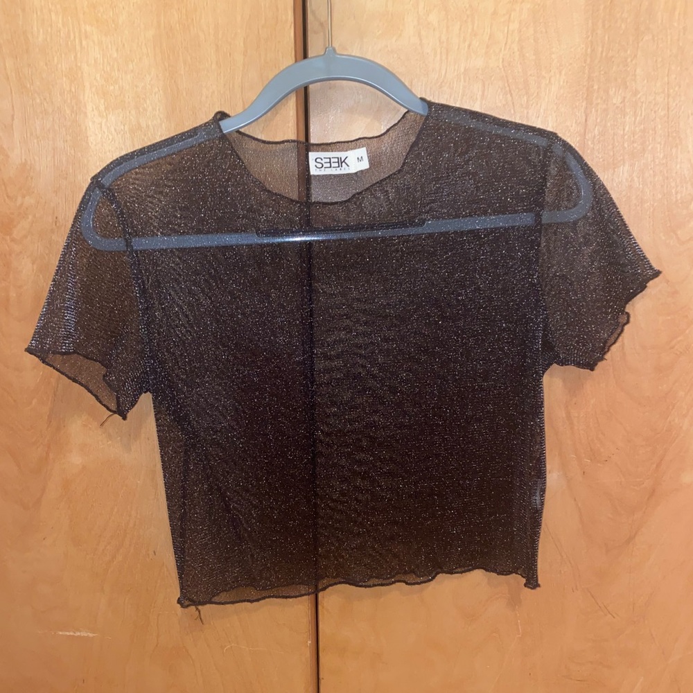 Sheer blouse